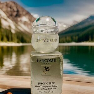 Lancome JUICY GELEE Crystal Clear Lip Gloss RARE NEW Collectible Many Colors